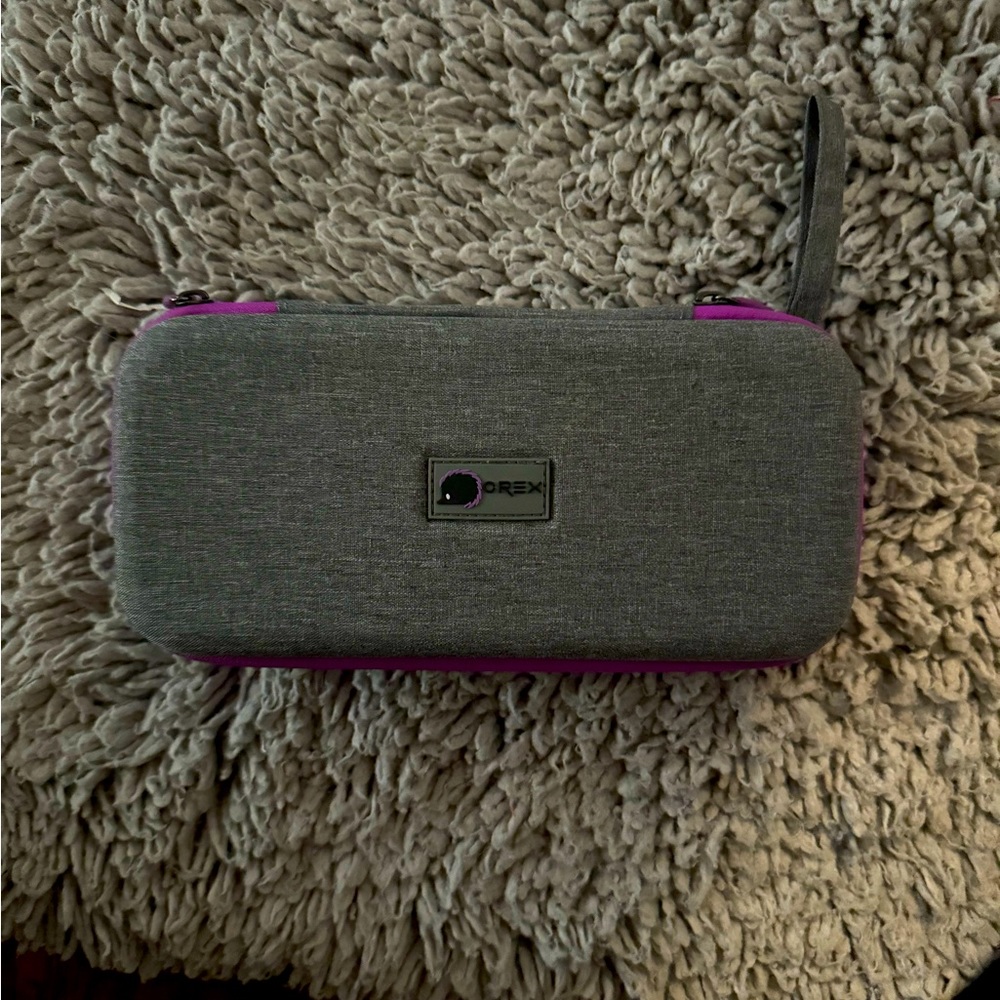 Grey and purple Nintendo Switch case from the first!!